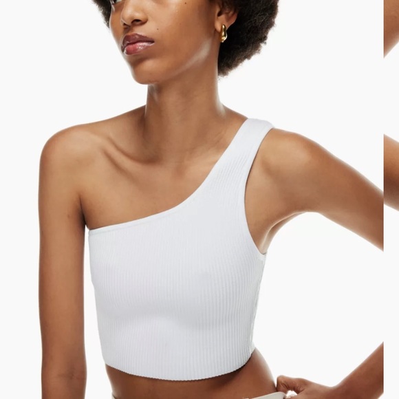 Aritzia Tops - Aritzia Babaton Sculpt One Shoulder Cropped Tank